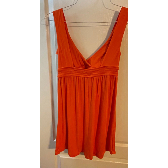 ReactionKenneth Cole Reaction Orange Sun Dress - Picture 2 of 4